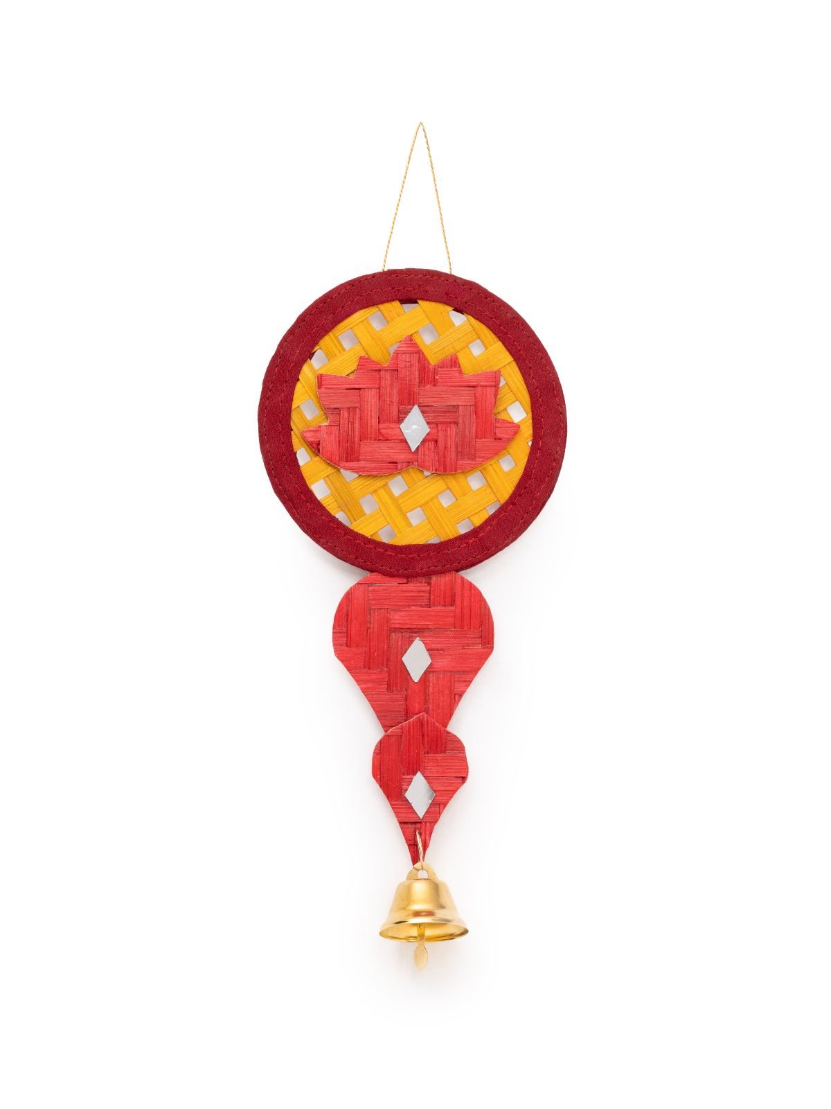 Saroj Handcrafted Bamboo Hanging- Set of 2 - Greenkraft