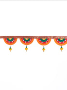 Satrangi Handcrafted Bamboo Marigold Toran - Greenkraft