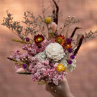 Serene Garden dried flower bouquet for aesthetic home decor and vase styling by ArteCasa