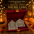 Rustic Ruby Jute Gift Basket | Red Mug & Shubh Labh Festive Hamper - https://artecasa.in/