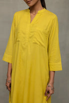Soft Yellow Banana Cotton Co-ord Set for Casual Summer Wear