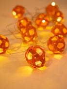 Star Full Moon Handcrafted bamboo String Light - Greenkraft