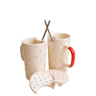 Perfect Jodi Rakhi Gift Hamper | Premium Bhai Bhabhi Rakhi Gift Set with Ceramic Tumbler - https://artecasa.in/