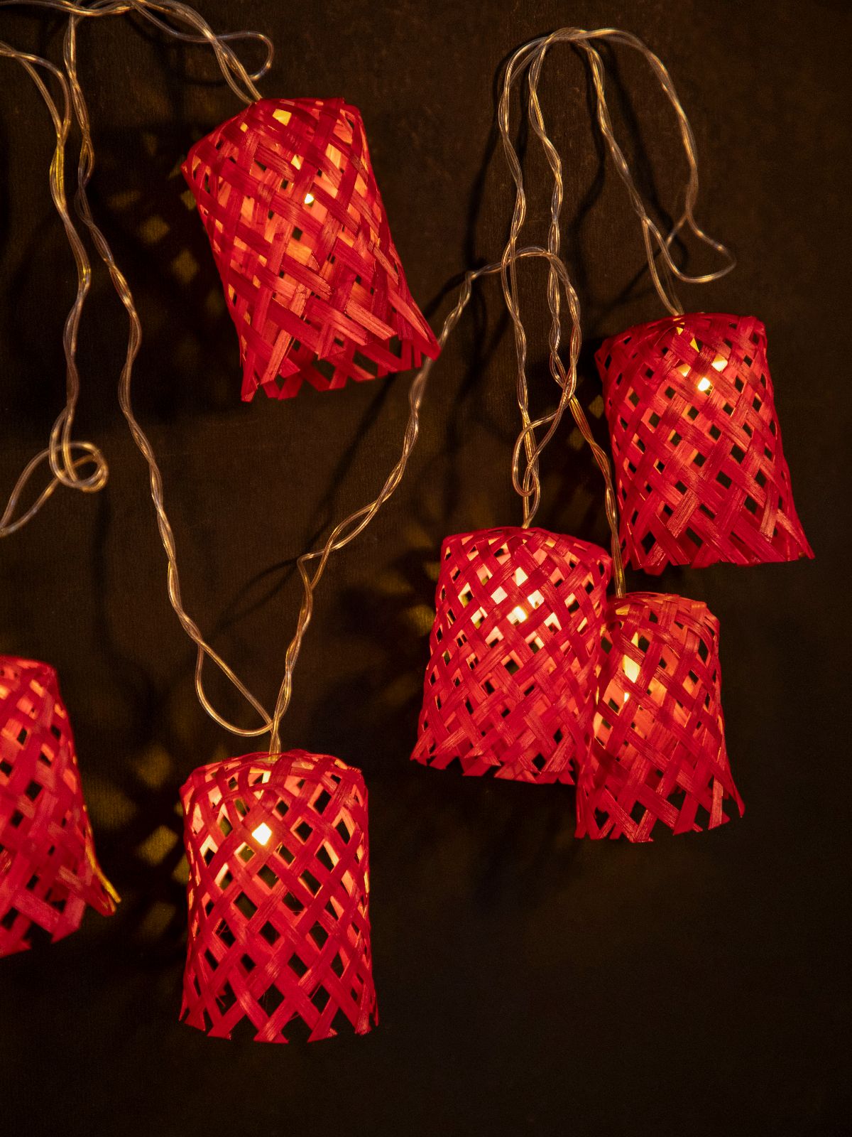 Vine Handcrafted bamboo String Light - Greenkraft